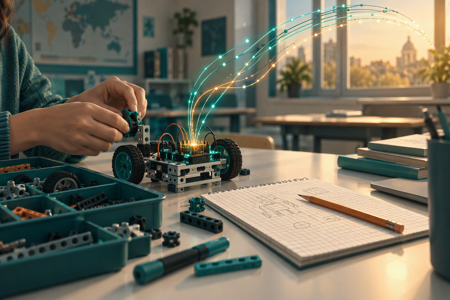 Illustrazione di copertina: Decreto legislativo 179/2026 e orientamento STEAM: le studentesse fra testo di legge e linee guida del Ministero